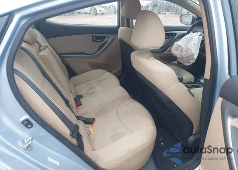 2012 Hyundai Elantra Gls (Ulsan Plant) z USA, uszkodzony, nr VIN KMHDH4AE5CU383132
